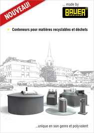 Catalogue 2.0 avec nos conteneurs pour déchets et collecte de matières recyclables